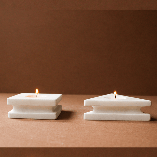 Geometrical Shape Candle Holder