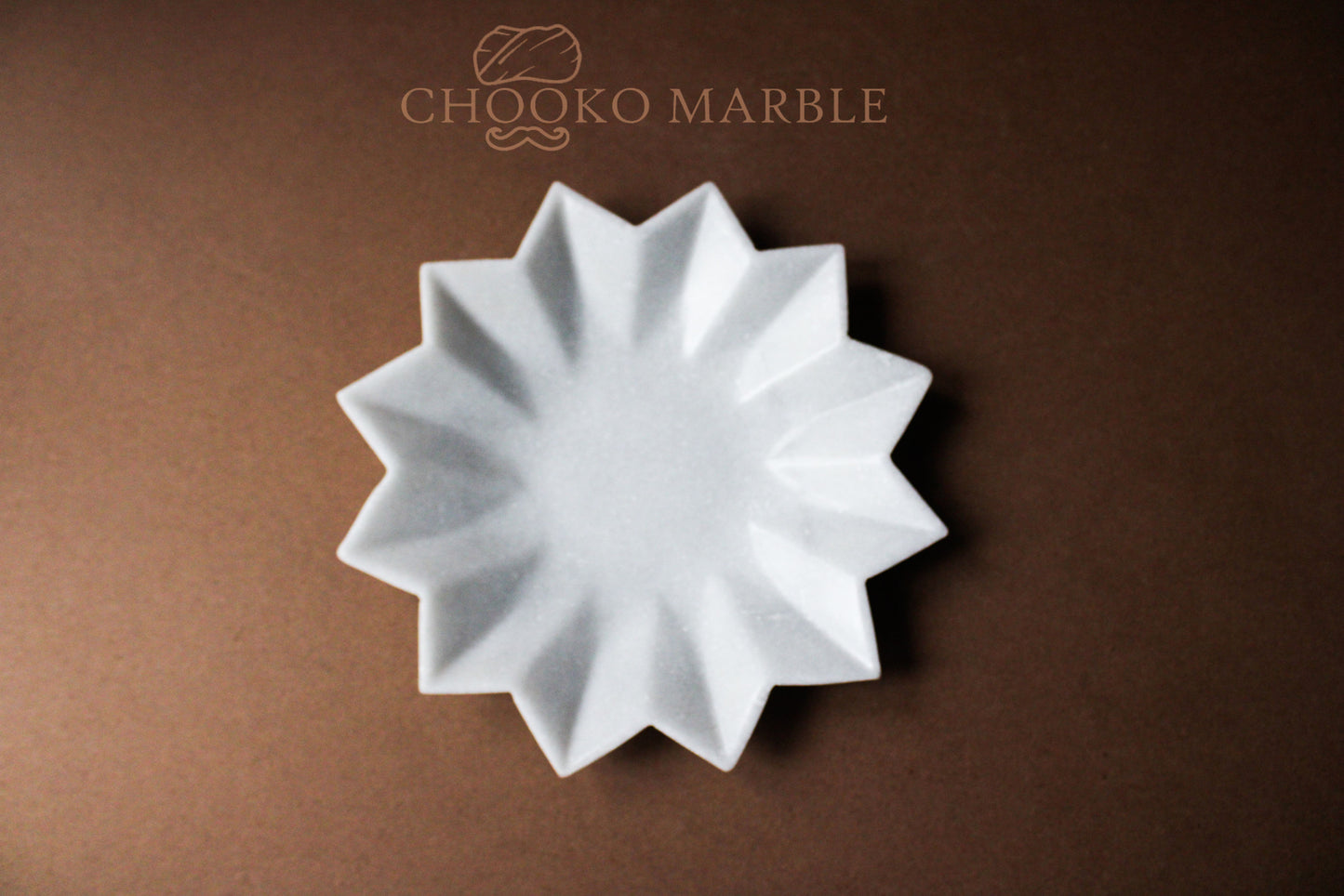 star marble tray
