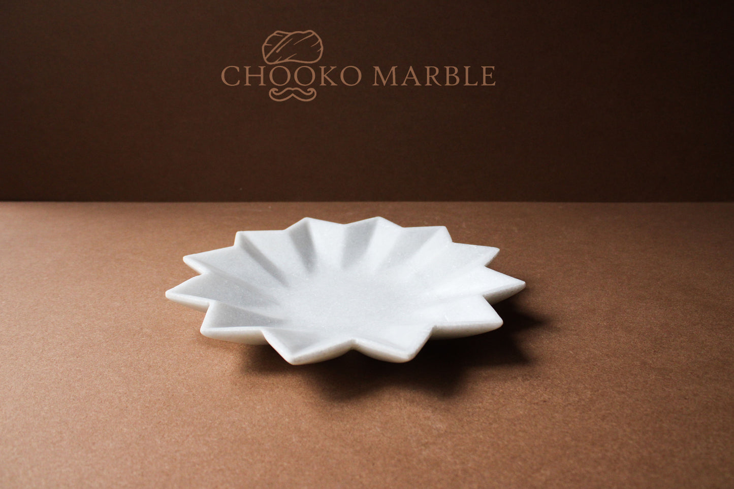 star marble tray