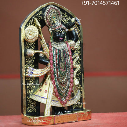 Shrinath Ji Marble Statue