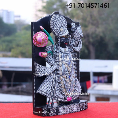 Shrinath Ji Marble Statue