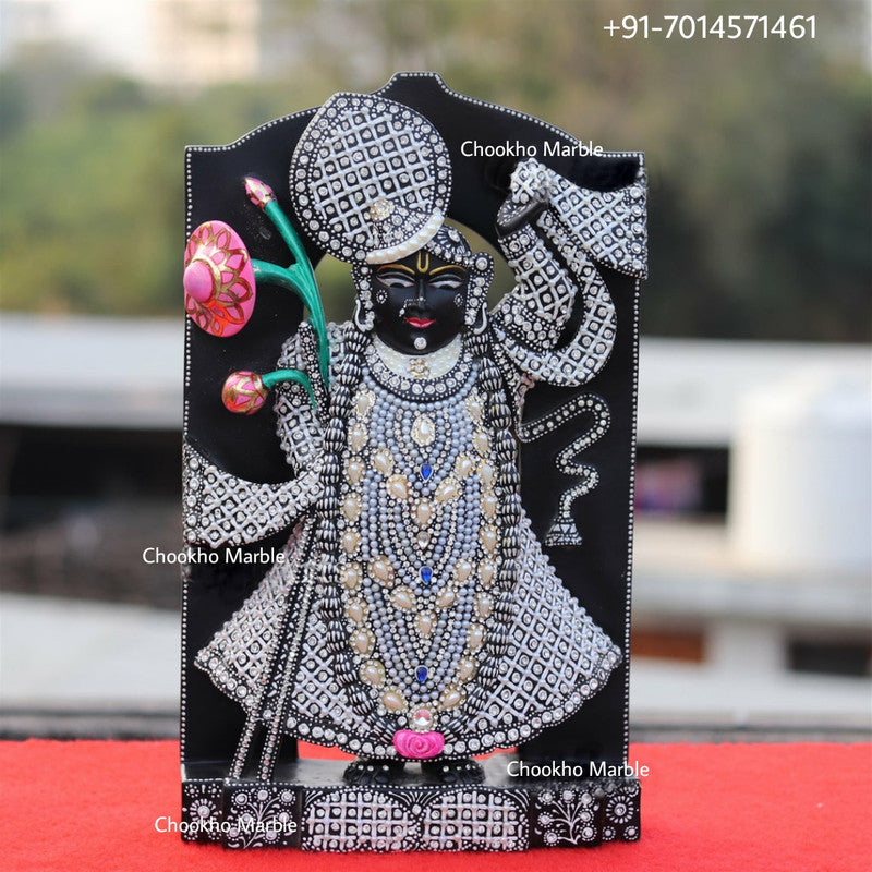 Shrinath Ji Marble Statue