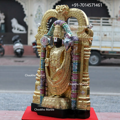 Tirupati Balaji Marble Statue