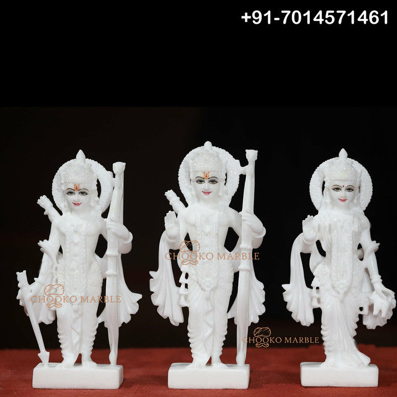Ram Jodi Marble Statue