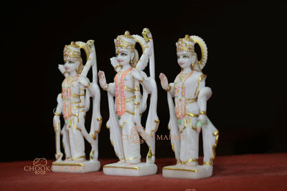 Ram Jodi Marble Statue