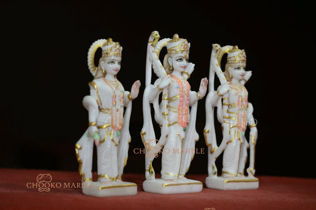 Ram Jodi Marble Statue
