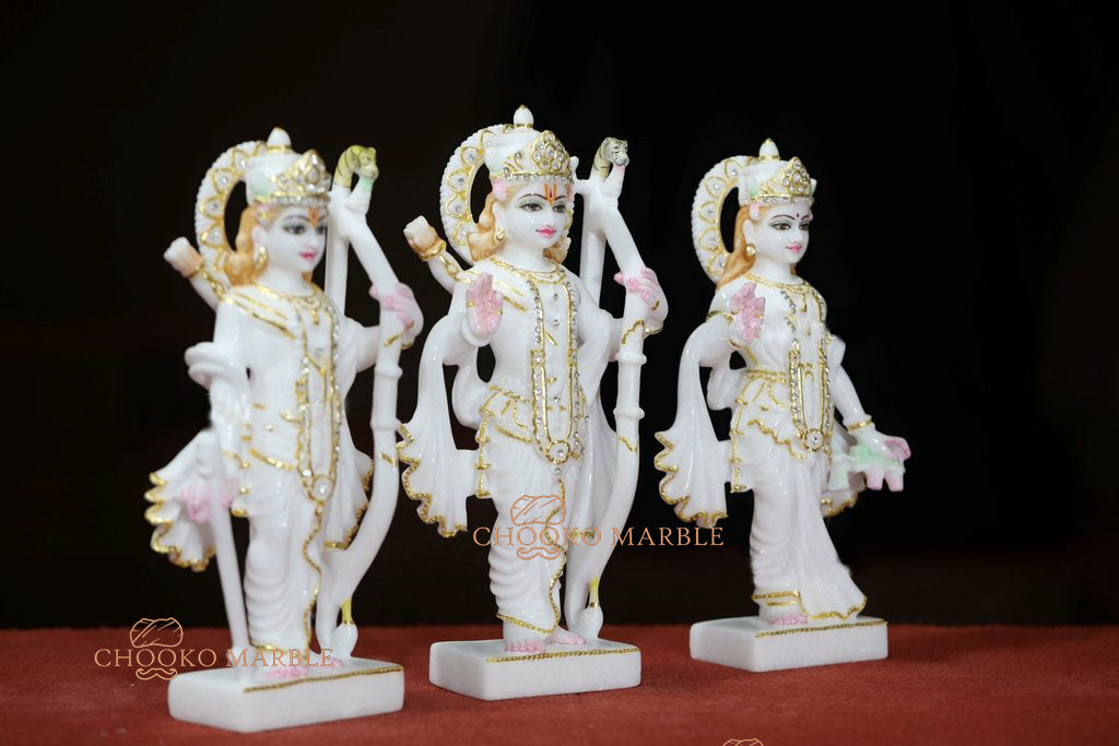 Ram Jodi Marble Statue