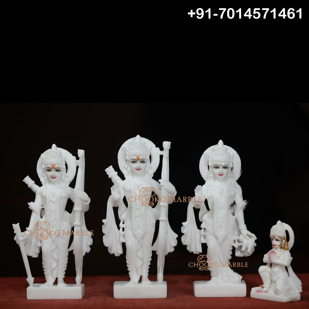 Ram Jodi Marble Statue