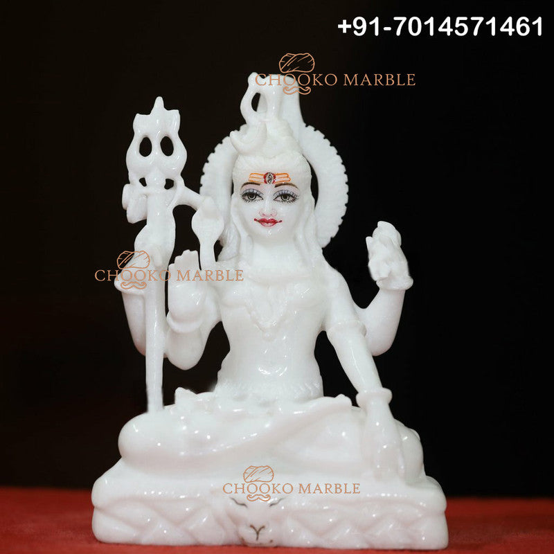 Shiv Ji Marble Statue