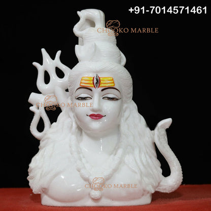Shiv Ji Marble Statue