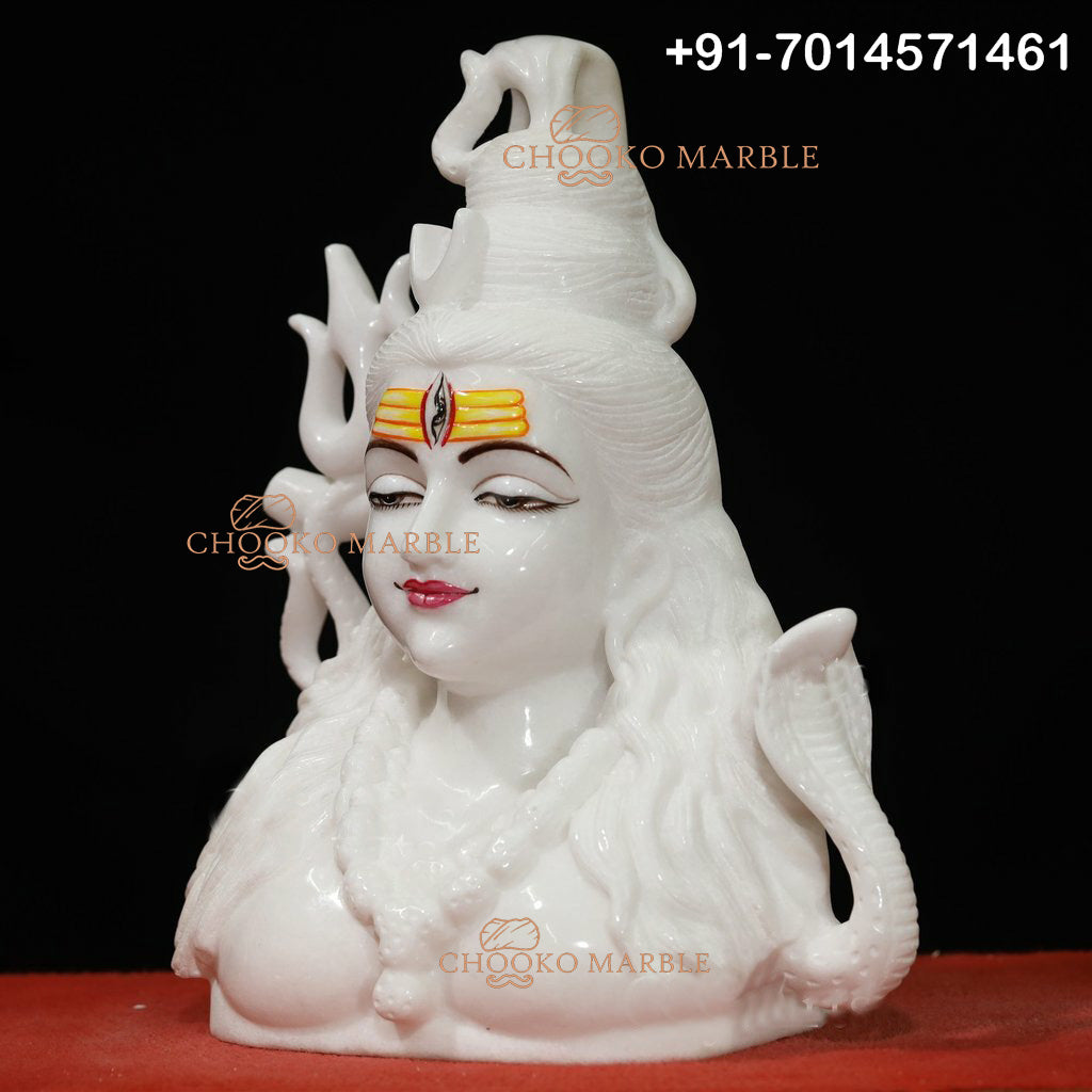 Shiv Ji Marble Statue