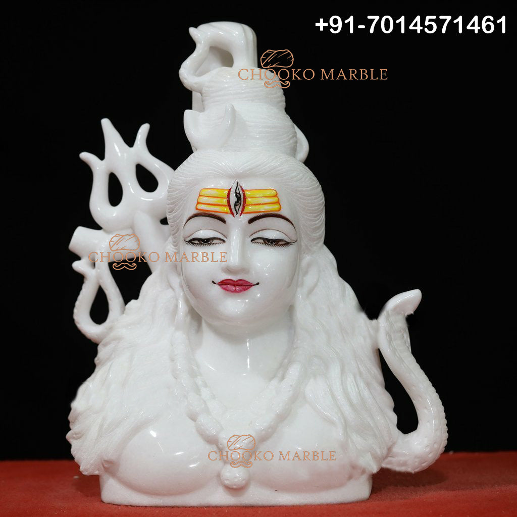 Shiv Ji Marble Statue