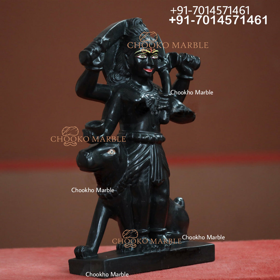 Kaal Bhairava Marble Statue