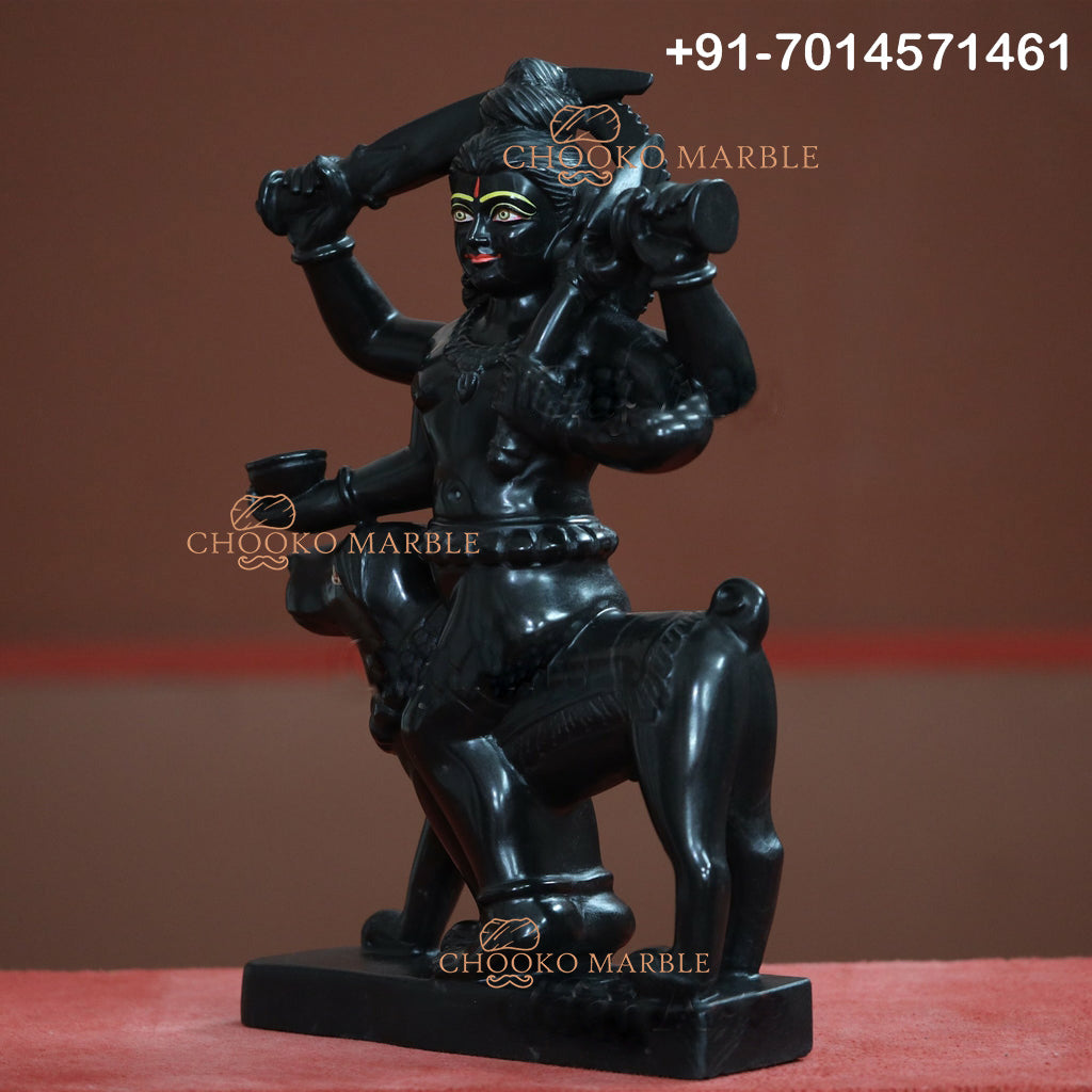 Kaal Bhairava Marble Statue