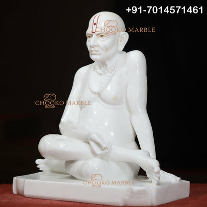 Swami Samarnath Marble Statue