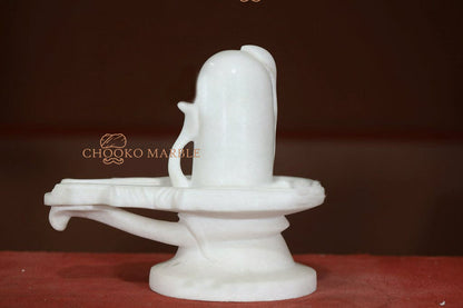Shivling Marble Statue