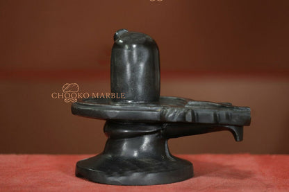 Shivling Marble Statue