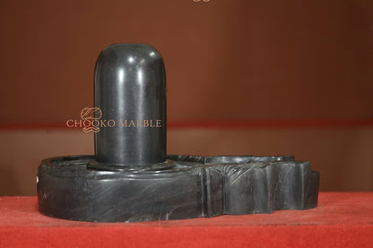 Shivling Marble Statue