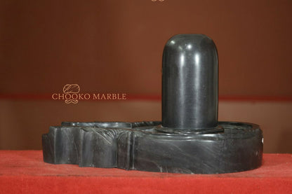 Shivling Marble Statue