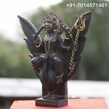 Shani Dev Marble Statue
