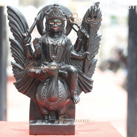 Shani Dev Marble Statue