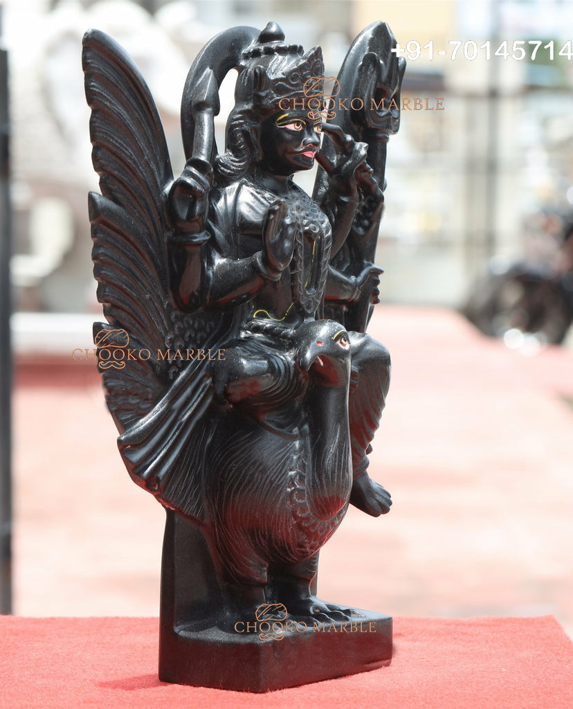 Shani Dev Marble Statue