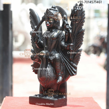 Shani Dev Marble Statue