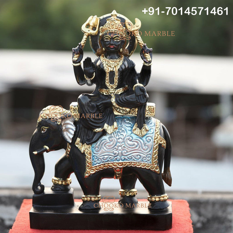 Shani Dev Marble Statue