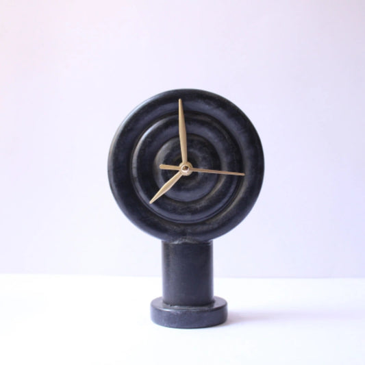 Multi circle black 5x7.5 inches