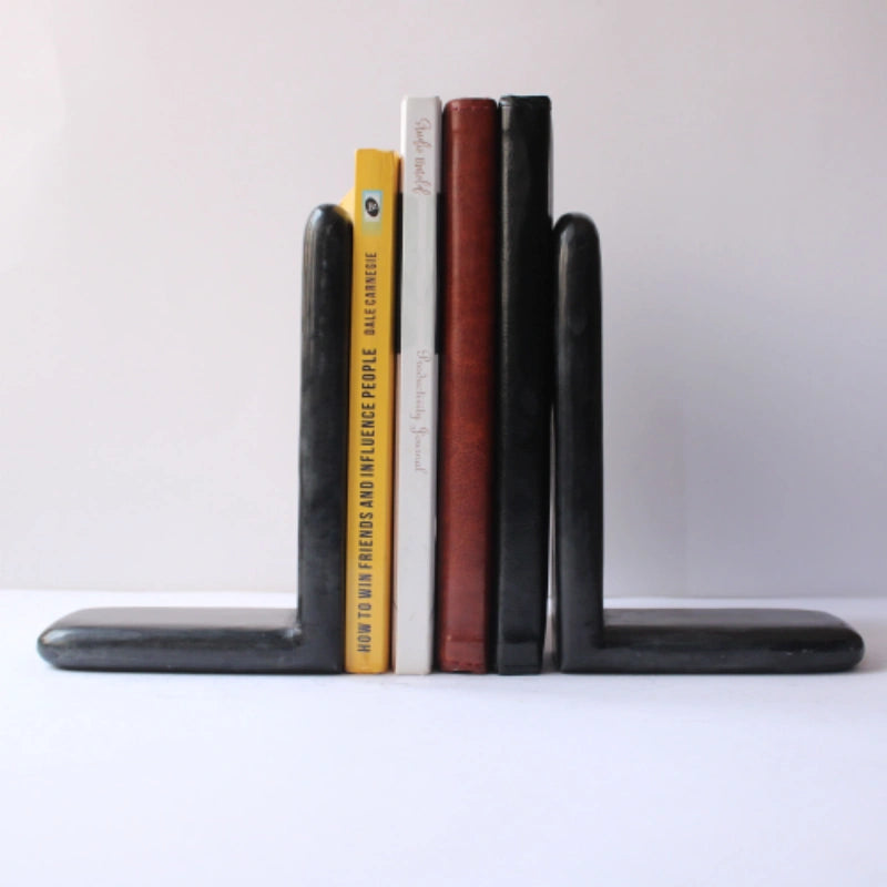 Black L Shape 5x7 inches