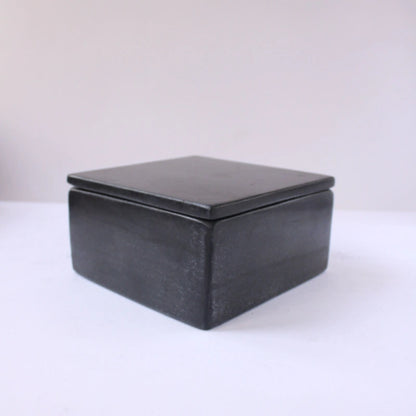 Square Black 5x5x3 inches