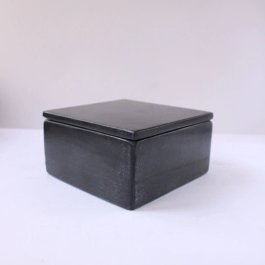 Square Black 5x5x3 inches