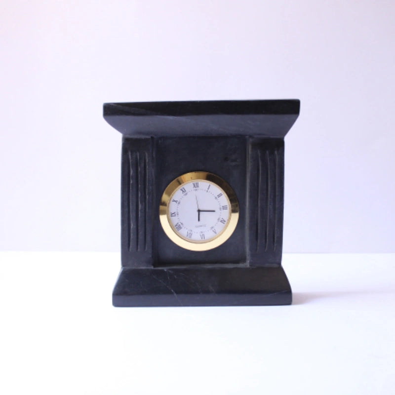 Italian architecture black 6x6.5 inches