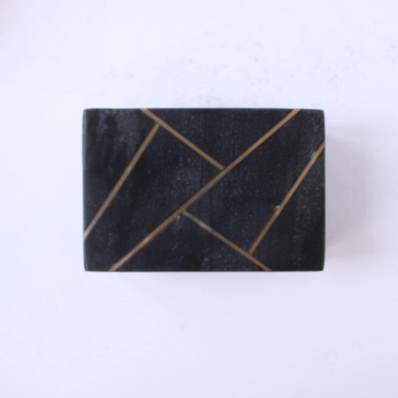 Multi Brass Web Black 6x4x3 inches