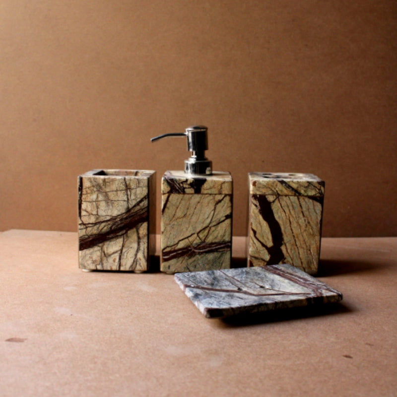 Bidasar brown lines (set of 4)