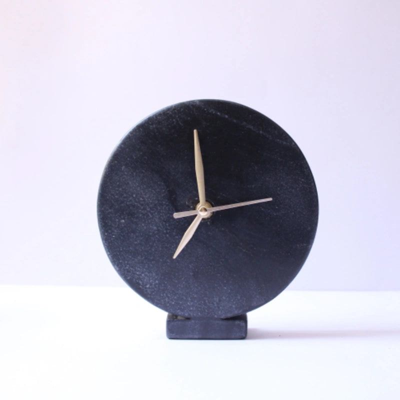 Circular Black 6x7.5 inches