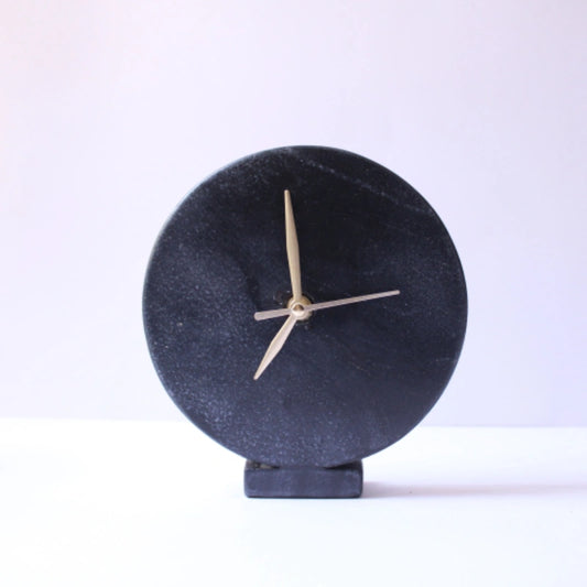 Circular Black 6x7.5 inches