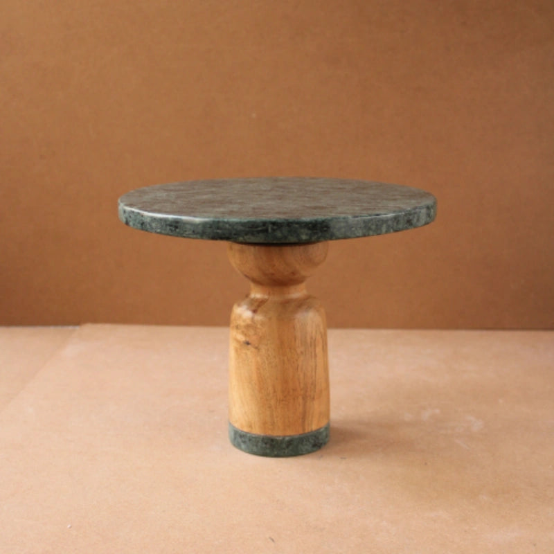 Pillar Green Cake Stand