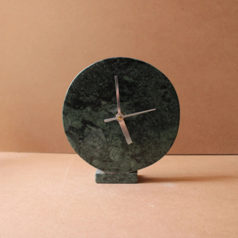 Circular green 6x7.5 inches