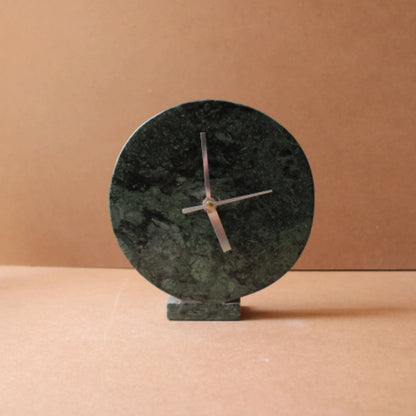 Circular green 6x7.5 inches