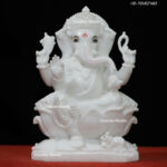 Ganesh Statue In Marble