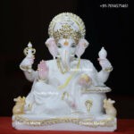 Ganesh Statue In Marble