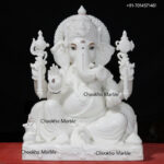 Ganesh Statue In Marble