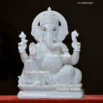 Ganesh Statue In Marble