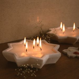 Star Shape Candle Holder