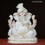 Makrana Marble Ganesh Statue