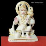 Marble Ashirwad Hanuman statue