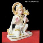 Marble Ashirwad Hanuman statue