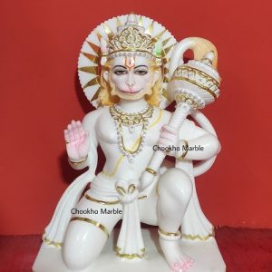 Marble Hanuman Idol