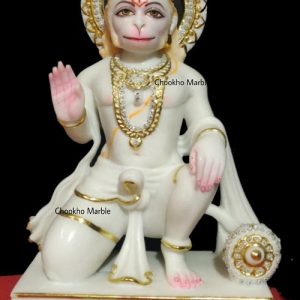 Marble Lord Hanuman Statue